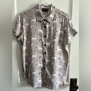 Nooworks ‘I am a unicorn’ button down